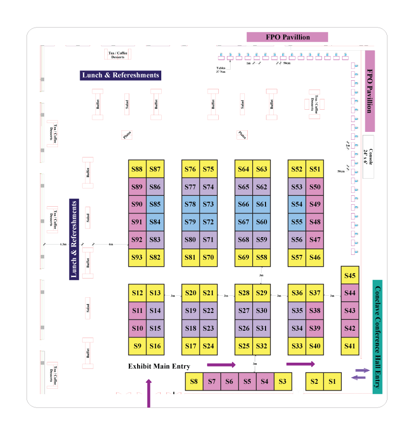 Standard Stall Layout